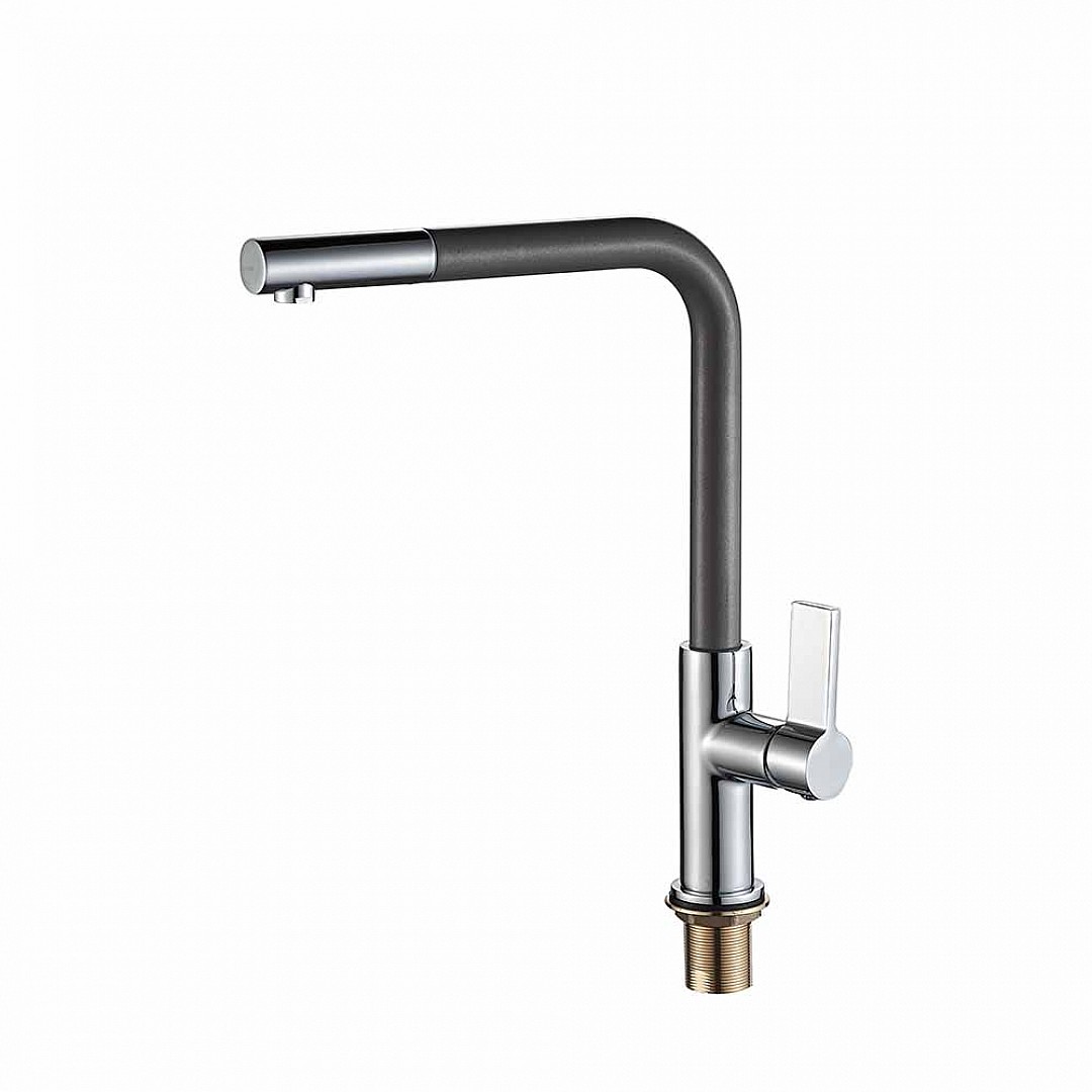 Комплект мивка и смесител 8220 GRAY + 718650 GRAY – Inter Ceramic 11.12.77.0111 – снимка 3